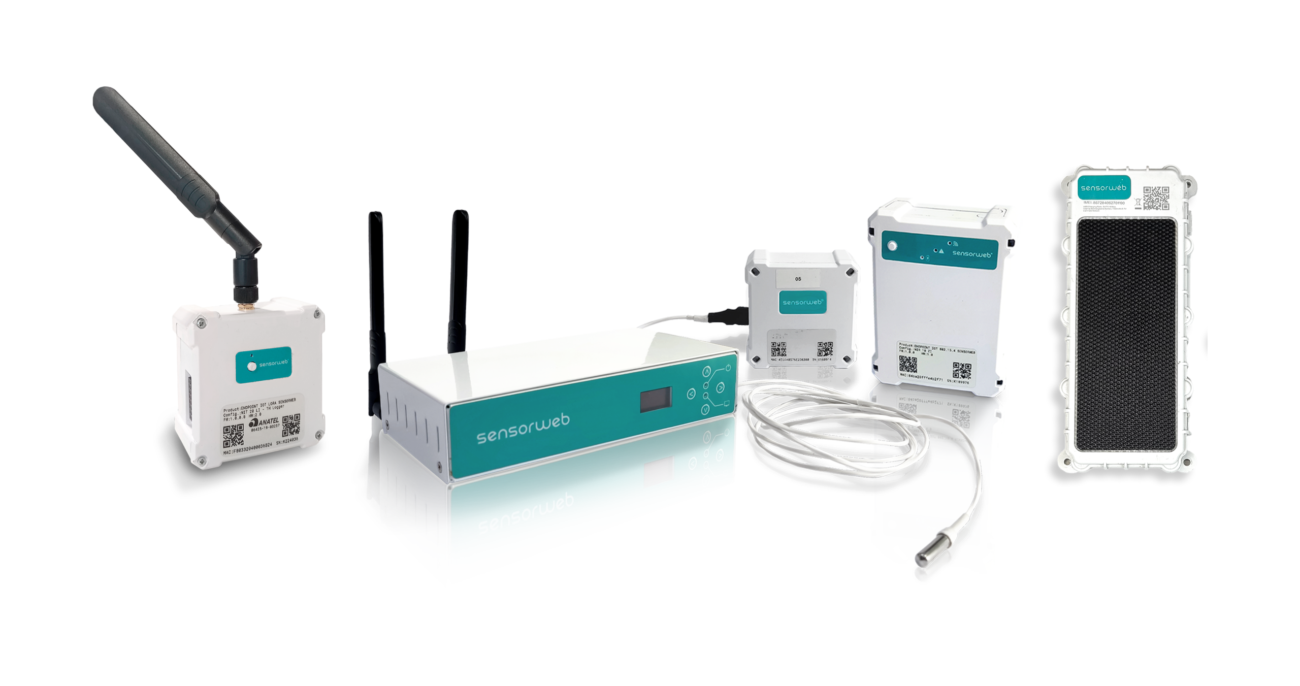 Equipamentos Sensorweb para monitoramento contínuo de ambientes críticos