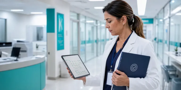 Auditoria hospitalar com monitoramento digital