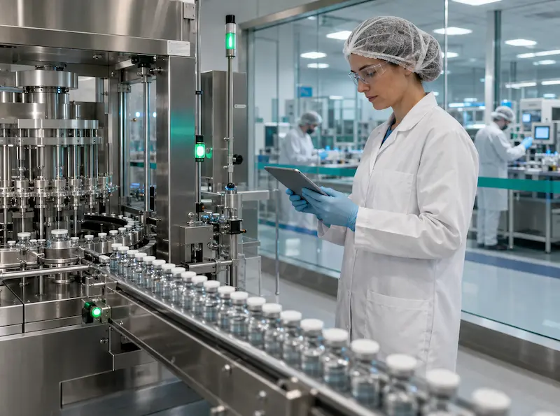 Monitoramento Sensorweb de temperatura e umidade em ambiente da indústria farmacêutica