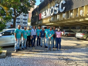 10 anos de parceria com o HEMOSC: Novo contrato e nova tecnologia.